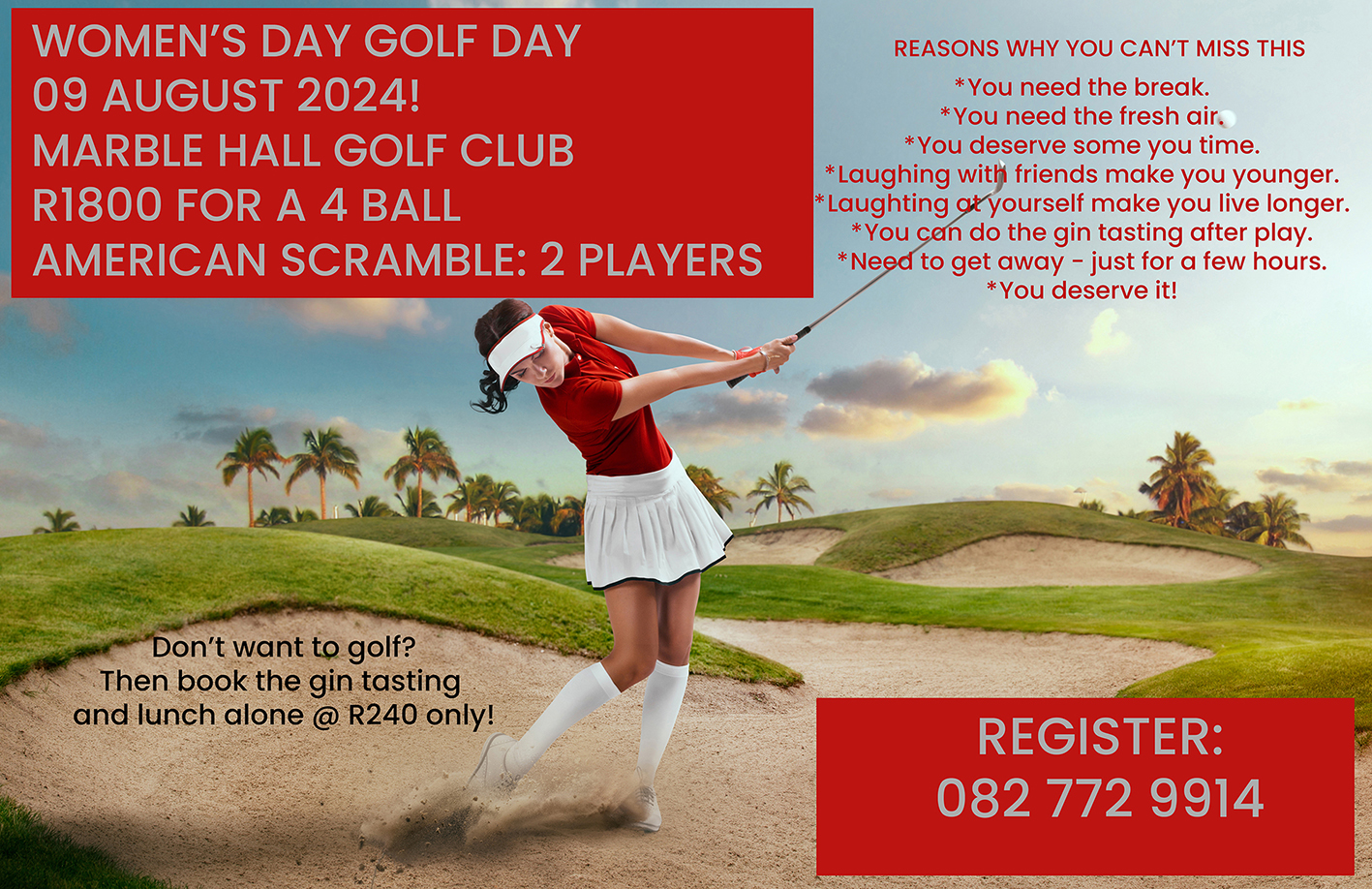 Women's Day Golf Day